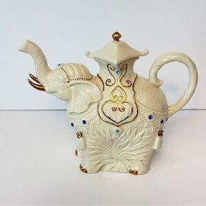 Lenox "The Jeweled Elephant" Teapot RETIRED